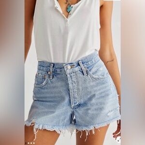 Agolde PARKER VINTAGE CUT OFF SHORT Size 28 NWT swap meet